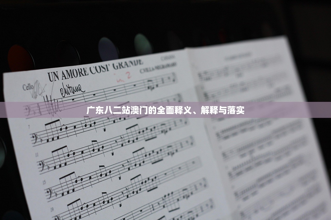 广东八二站澳门的全面释义、解释与落实