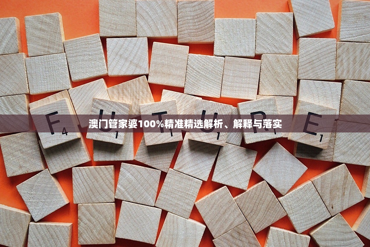 澳门管家婆100%精准精选解析、解释与落实