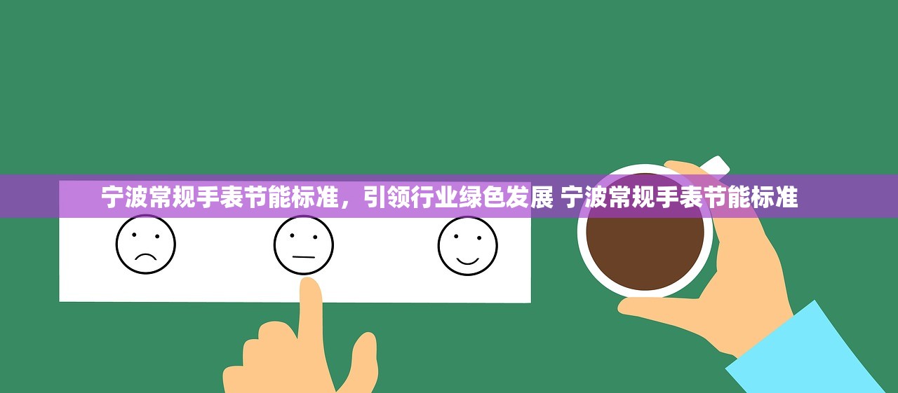 宁波常规手表节能标准，引领行业绿色发展 宁波常规手表节能标准