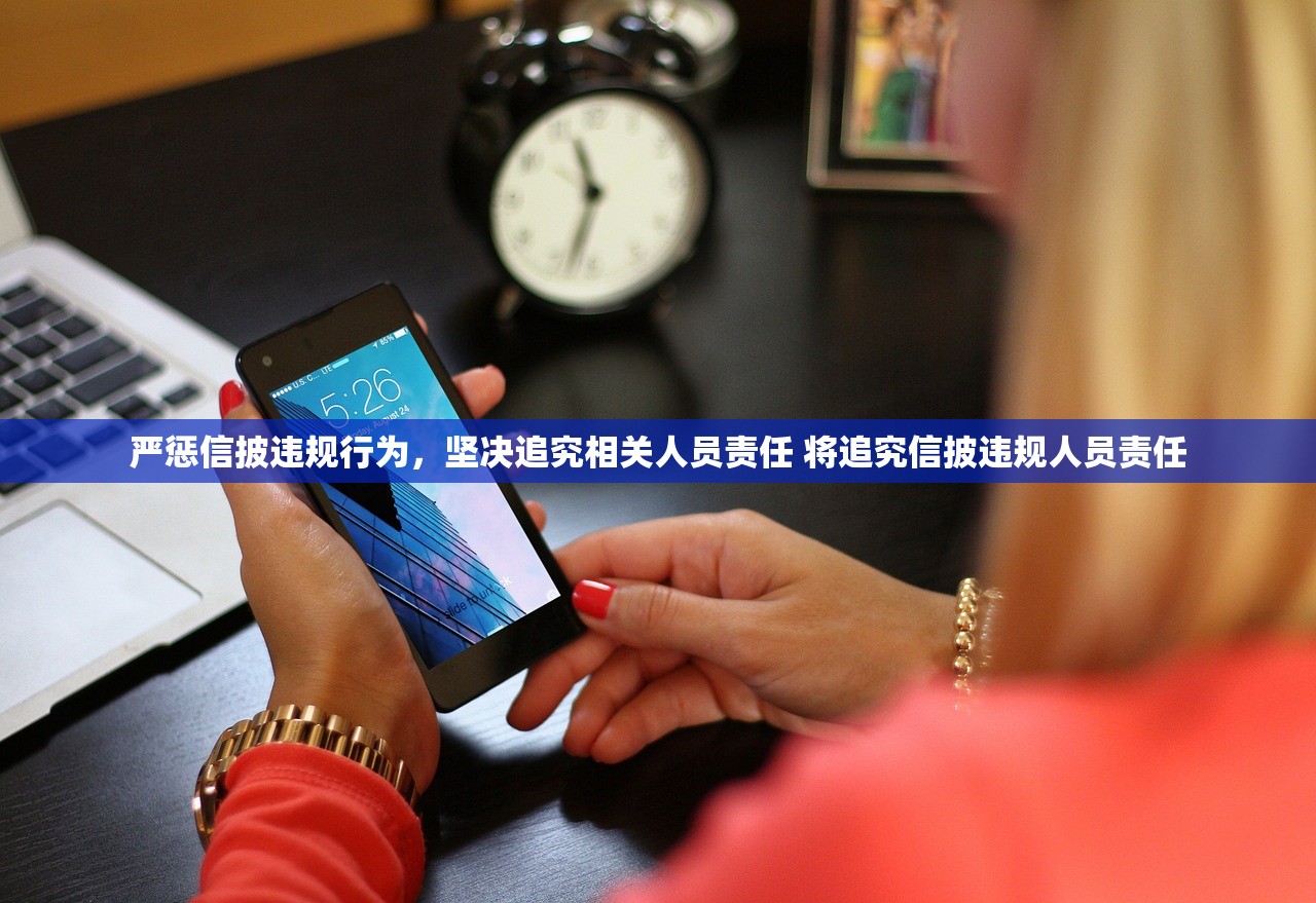 严惩信披违规行为，坚决追究相关人员责任 将追究信披违规人员责任