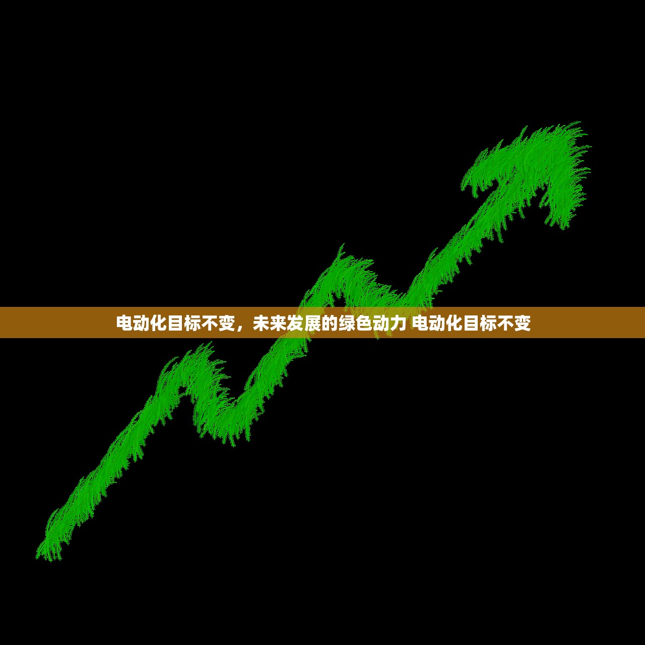 电动化目标不变，未来发展的绿色动力 电动化目标不变