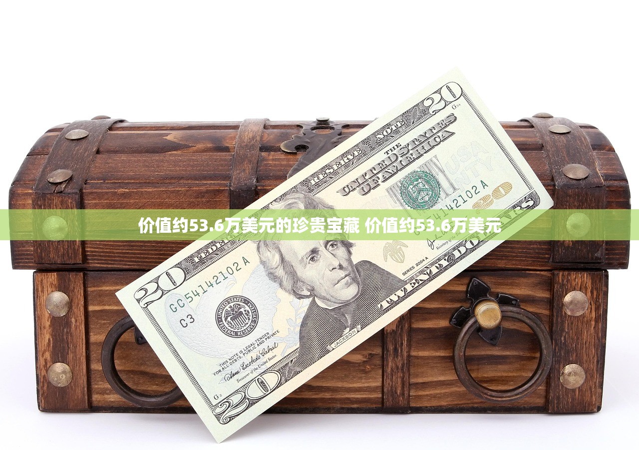 价值约53.6万美元的珍贵宝藏 价值约53.6万美元