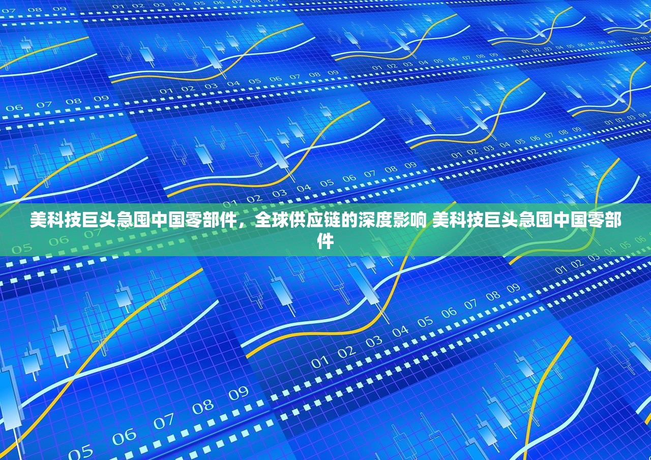 美科技巨头急囤中国零部件，全球供应链的深度影响 美科技巨头急囤中国零部件