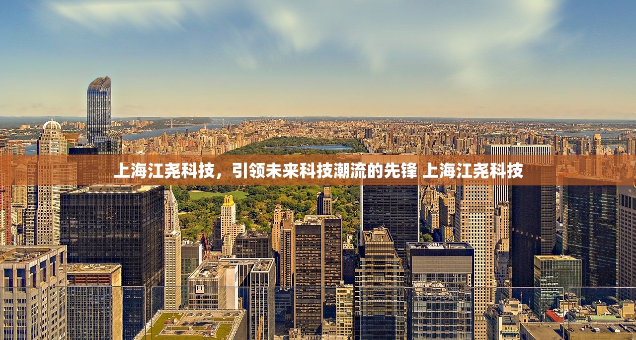 上海江尧科技，引领未来科技潮流的先锋 上海江尧科技