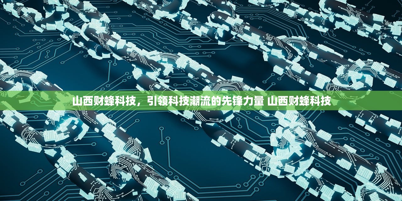 山西财蜂科技，引领科技潮流的先锋力量 山西财蜂科技