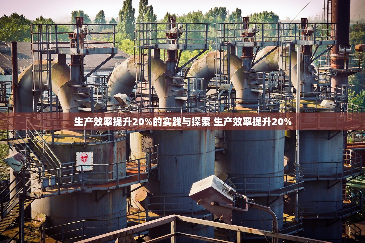 生产效率提升20%的实践与探索 生产效率提升20%