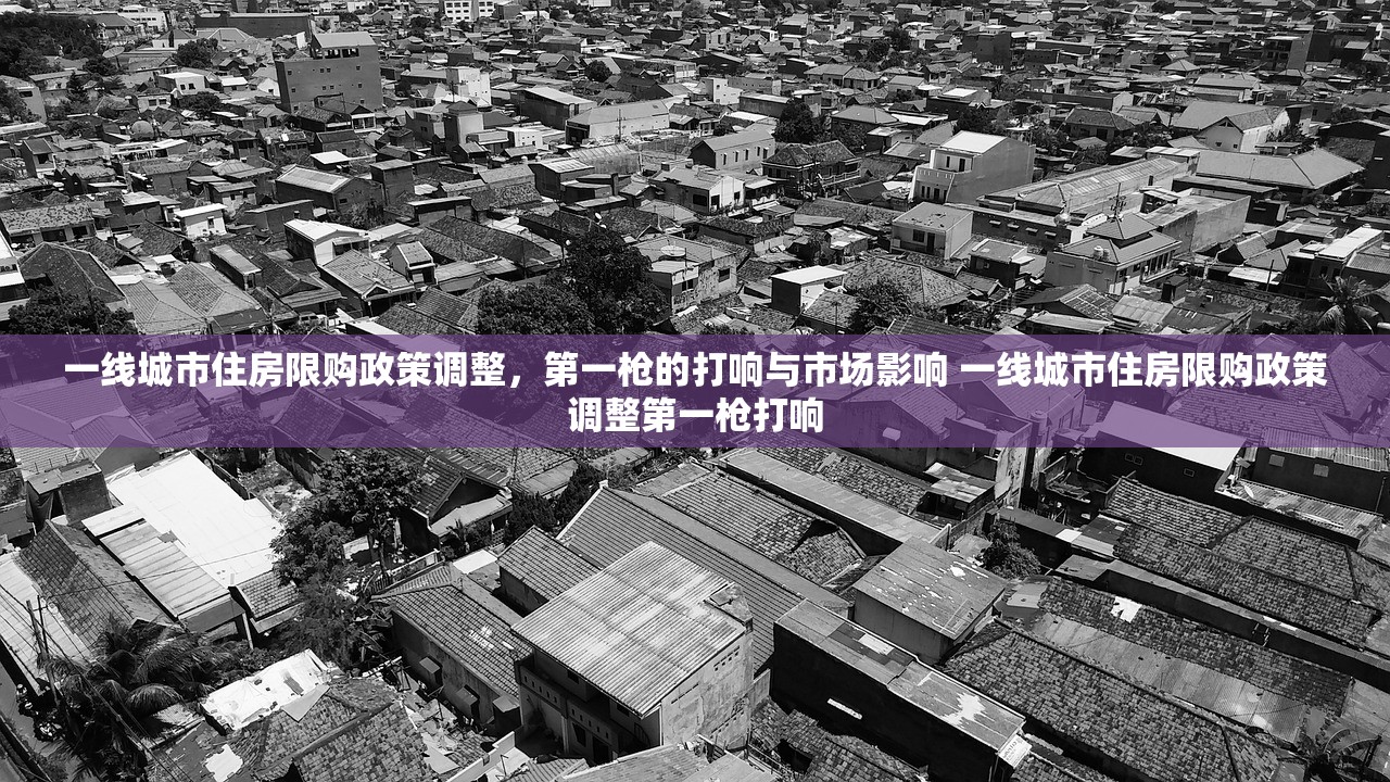一线城市住房限购政策调整，第一枪的打响与市场影响 一线城市住房限购政策调整第一枪打响