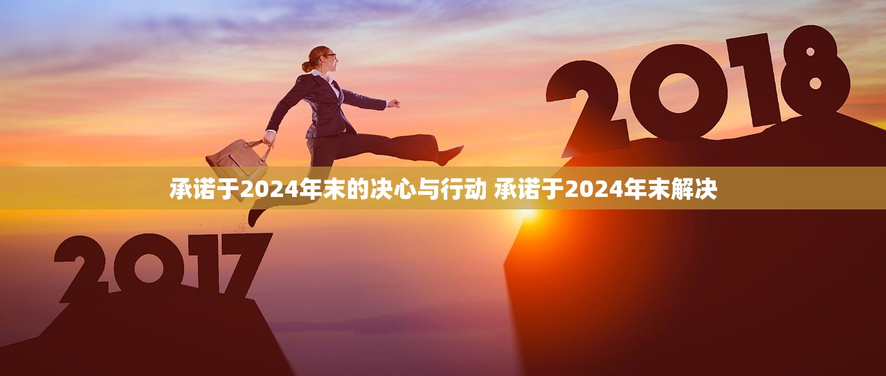 承诺于2024年末的决心与行动 承诺于2024年末解决