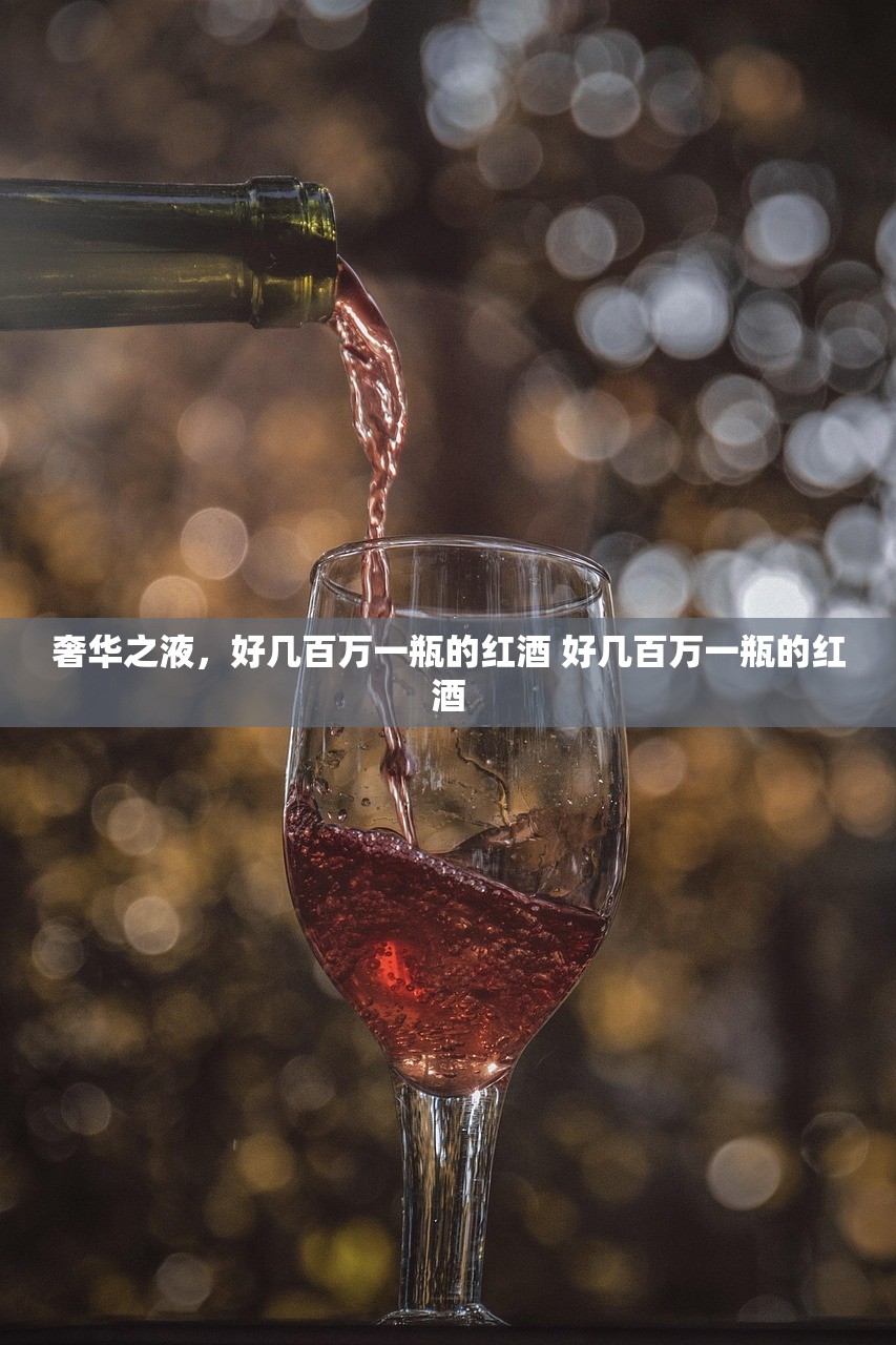 奢华之液，好几百万一瓶的红酒 好几百万一瓶的红酒