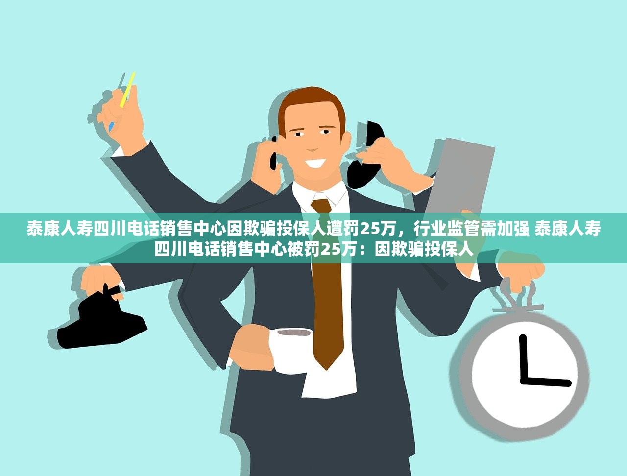 泰康人寿四川电话销售中心因欺骗投保人遭罚25万，行业监管需加强 泰康人寿四川电话销售中心被罚25万：因欺骗投保人