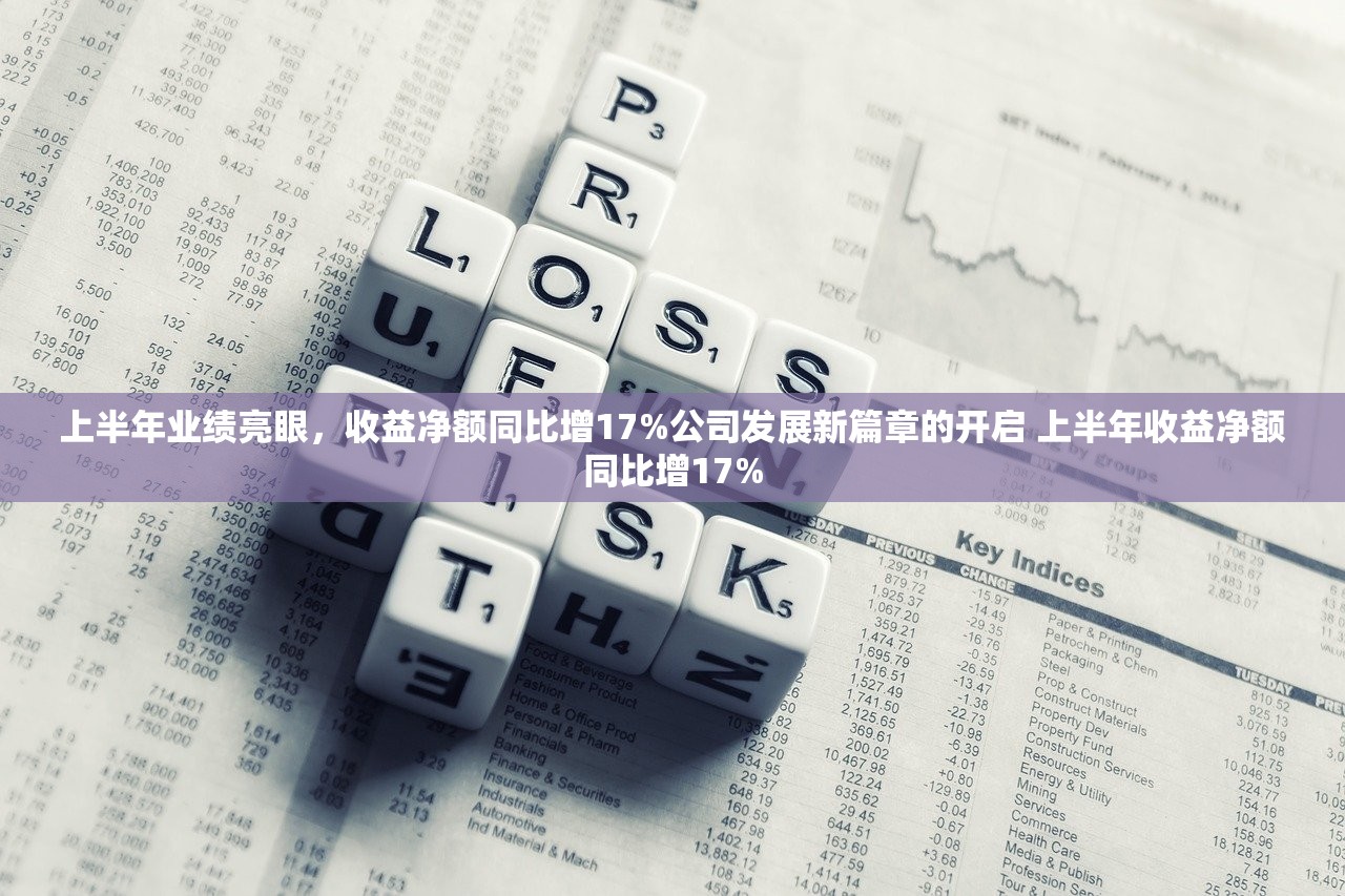 上半年业绩亮眼，收益净额同比增17%公司发展新篇章的开启 上半年收益净额同比增17%