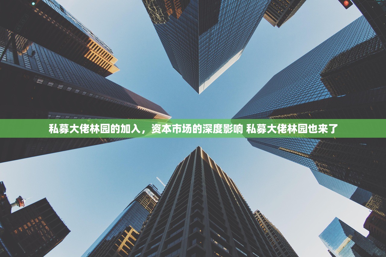 私募大佬林园的加入，资本市场的深度影响 私募大佬林园也来了