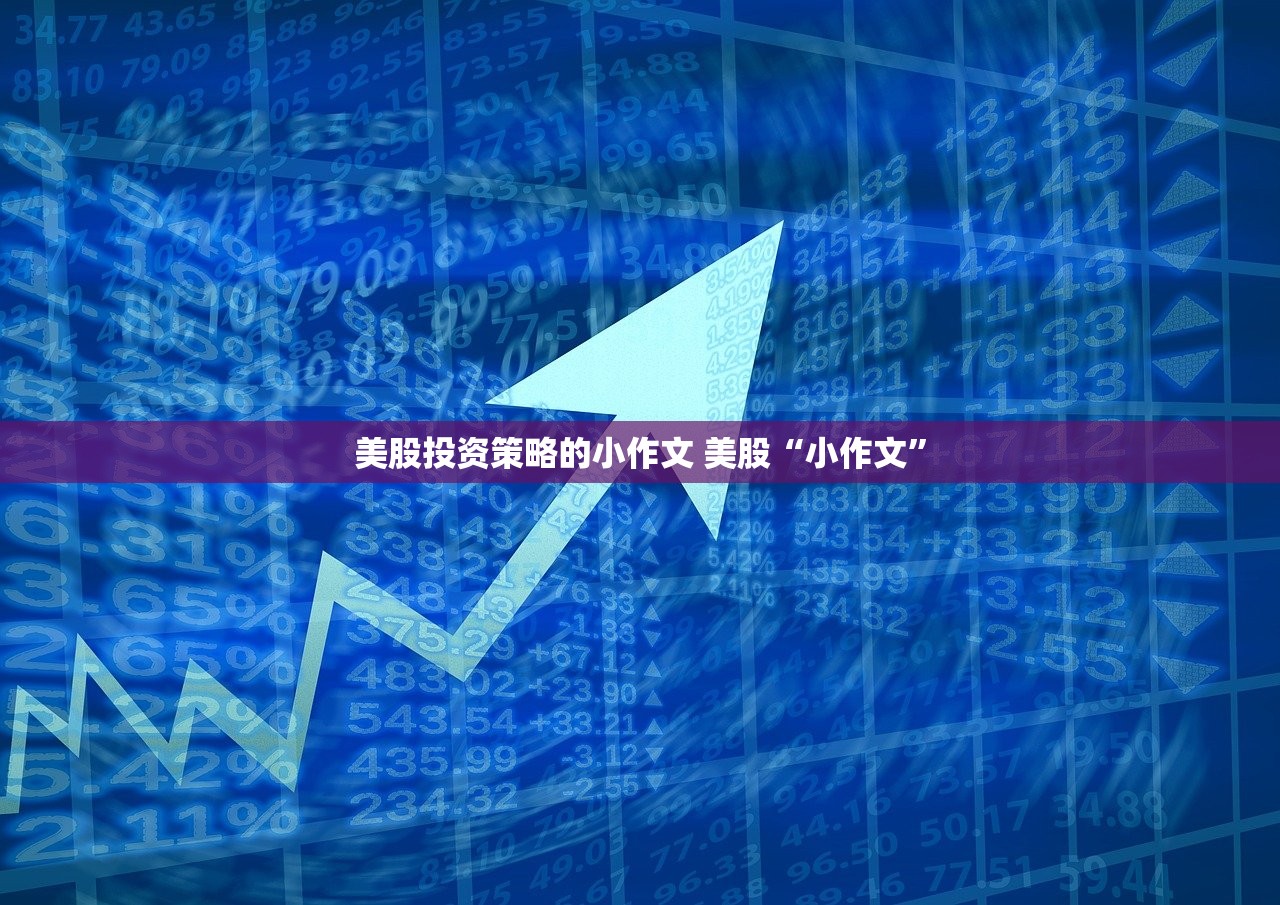 美股投资策略的小作文 美股“小作文”