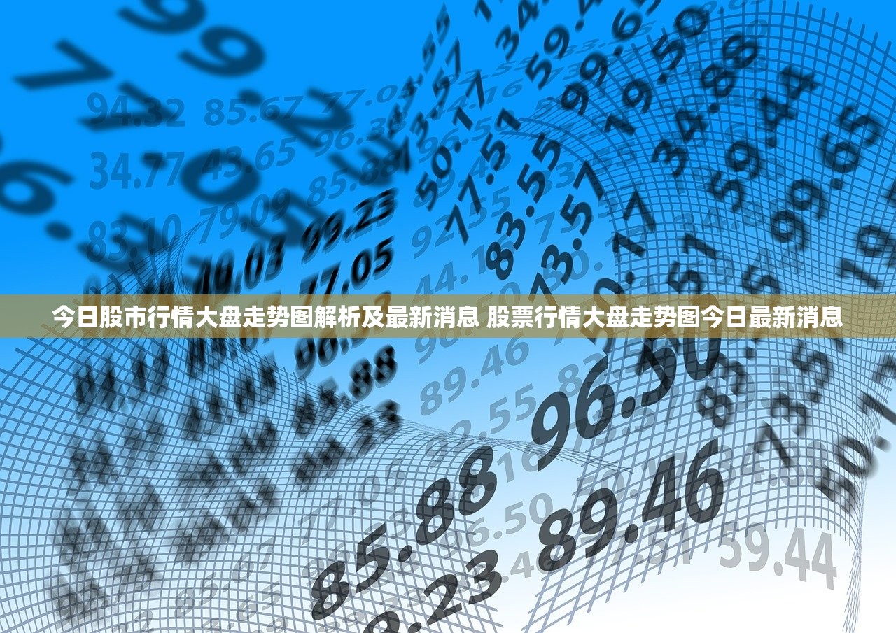 今日股市行情大盘走势图解析及最新消息 股票行情大盘走势图今日最新消息
