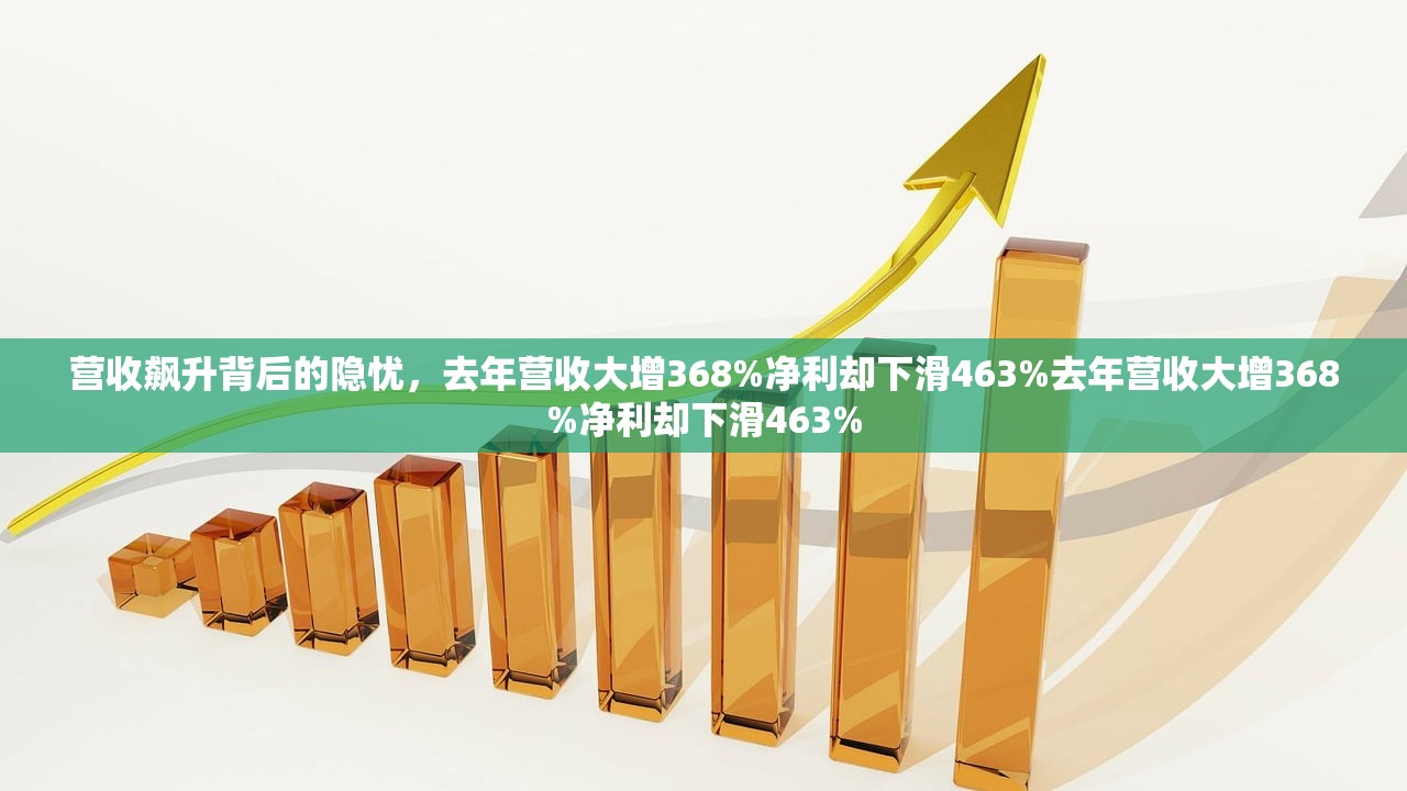 营收飙升背后的隐忧,去年营收大增368%净利却下滑463%去年营收大增368%净利却下滑463% 营收飙升背后的隐忧,去年营收大增368%净利却下滑463%去年营收大增368%净利却下滑463%