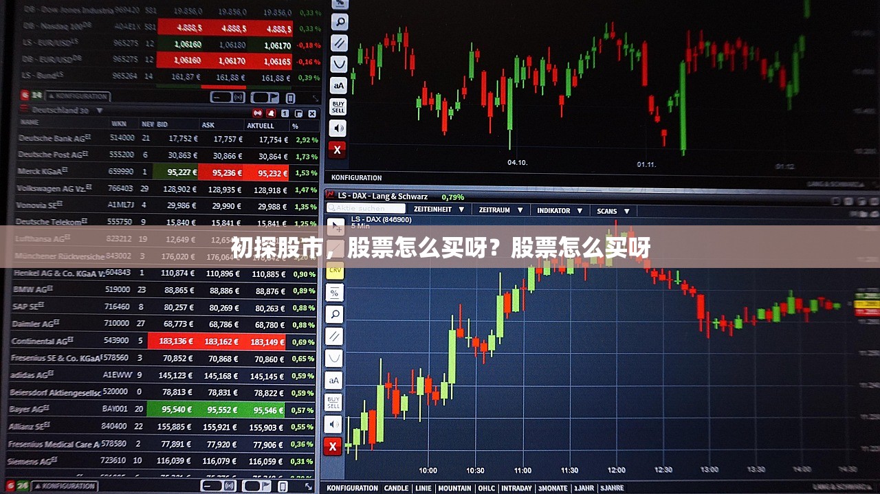 初探股市，股票怎么买呀？股票怎么买呀