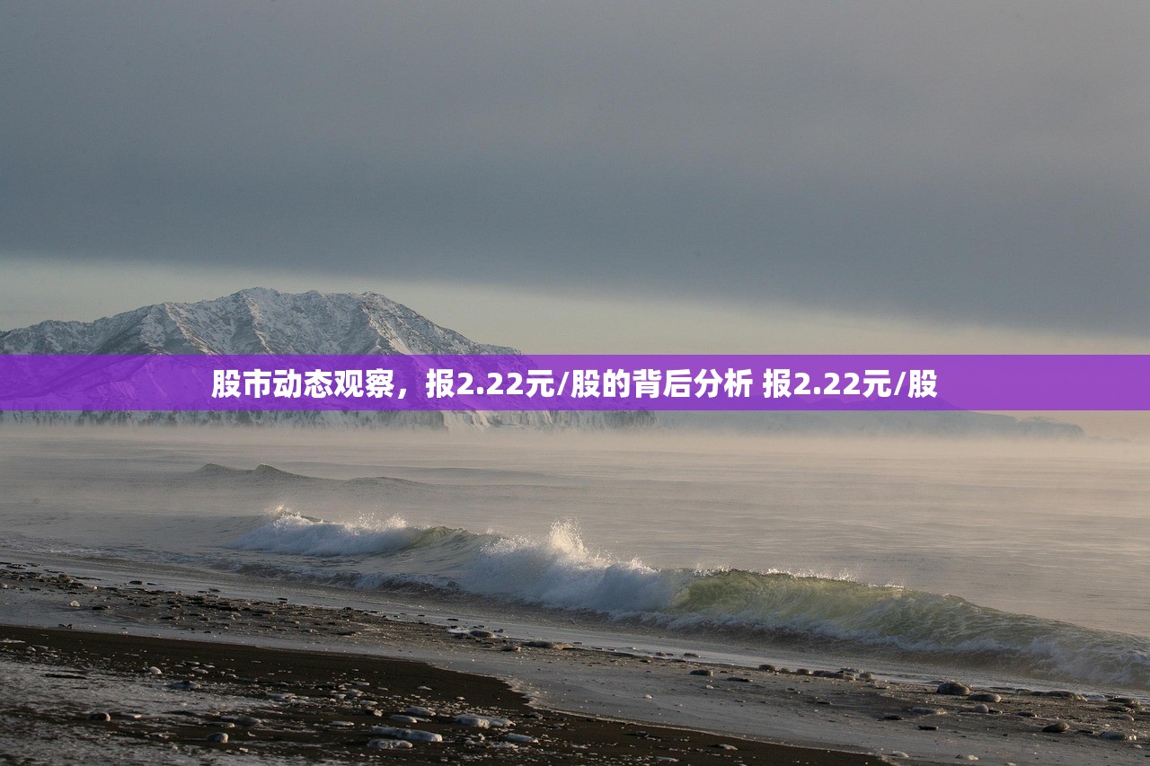 股市动态观察，报2.22元/股的背后分析 报2.22元/股