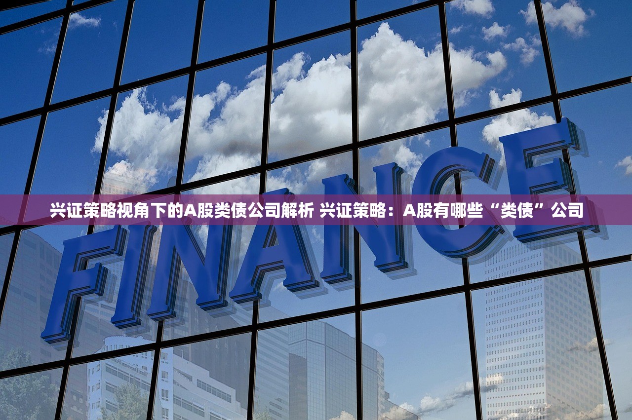兴证策略视角下的A股类债公司解析 兴证策略:A股有哪些“类债”公司 兴证策略视角下的A股类债公司解析 兴证策略:A股有哪些“类债”公司