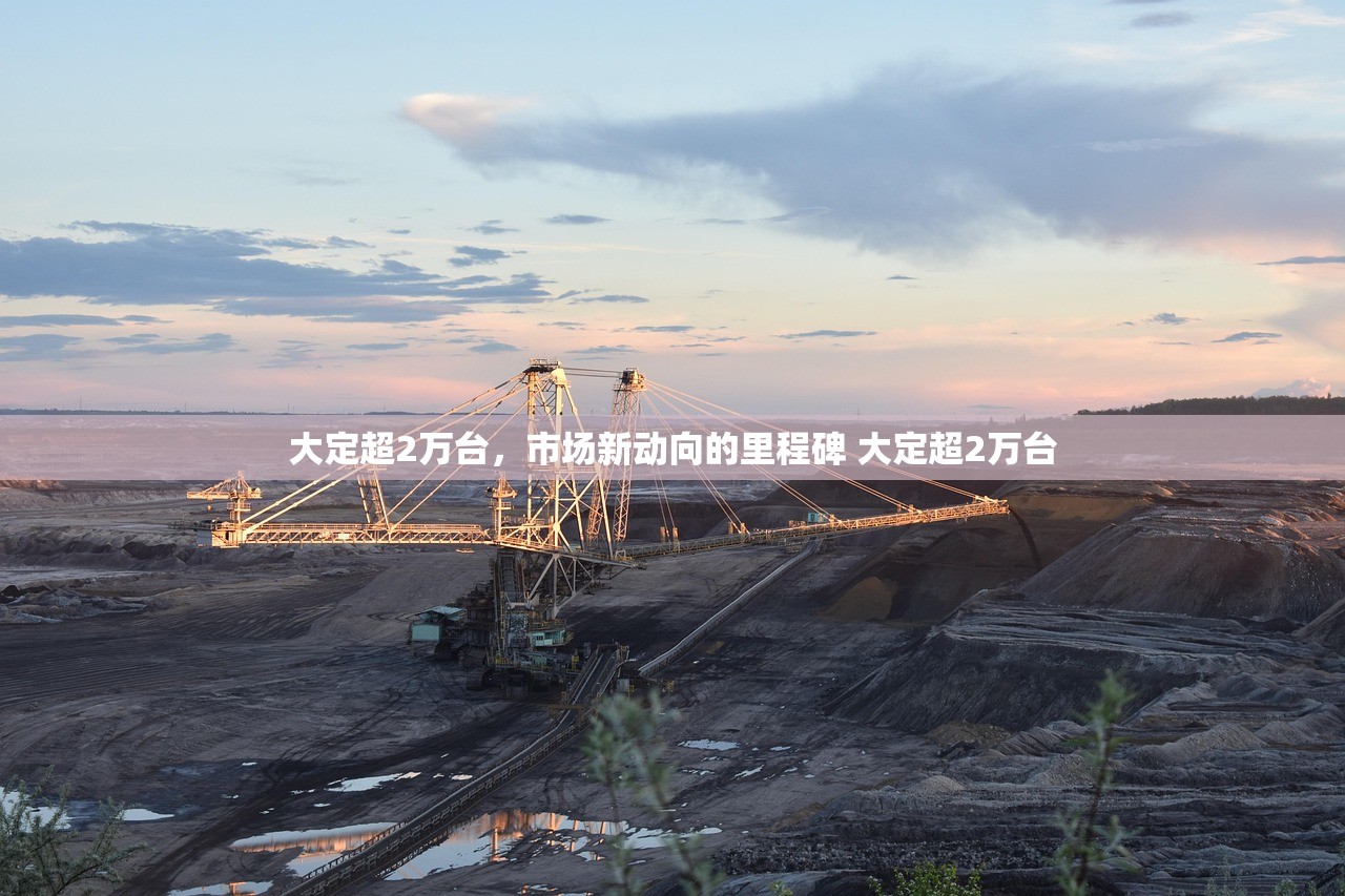 大定超2万台，市场新动向的里程碑 大定超2万台