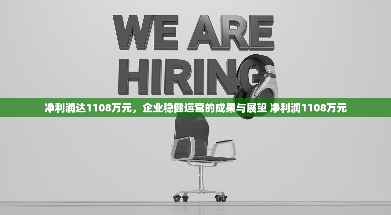 净利润达1108万元，企业稳健运营的成果与展望 净利润1108万元
