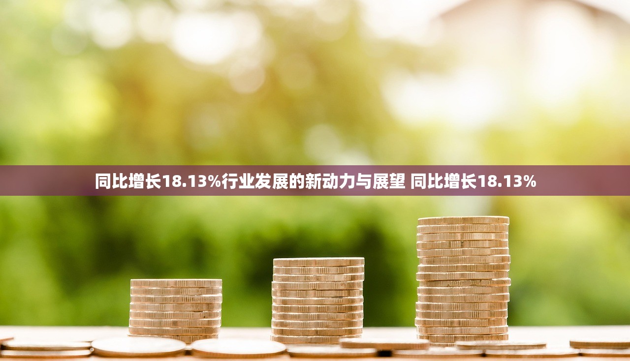 同比增长18.13%行业发展的新动力与展望 同比增长18.13%