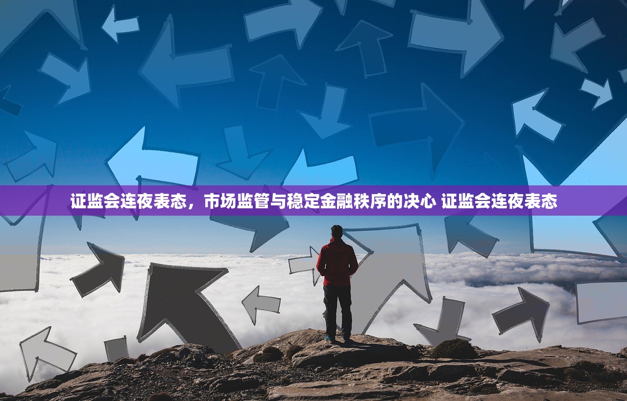 证监会连夜表态,市场监管与稳定金融秩序的决心 证监会连夜表态 证监会连夜表态,市场监管与稳定金融秩序的决心 证监会连夜表态
