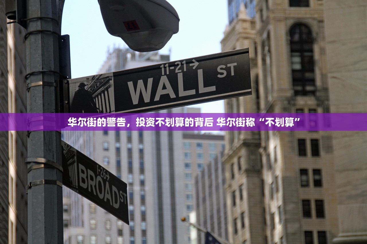 华尔街的警告,投资不划算的背后 华尔街称“不划算” 华尔街的警告,投资不划算的背后 华尔街称“不划算”