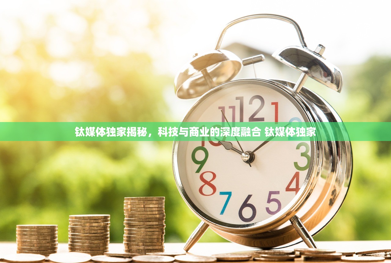 钛媒体独家揭秘，科技与商业的深度融合 钛媒体独家