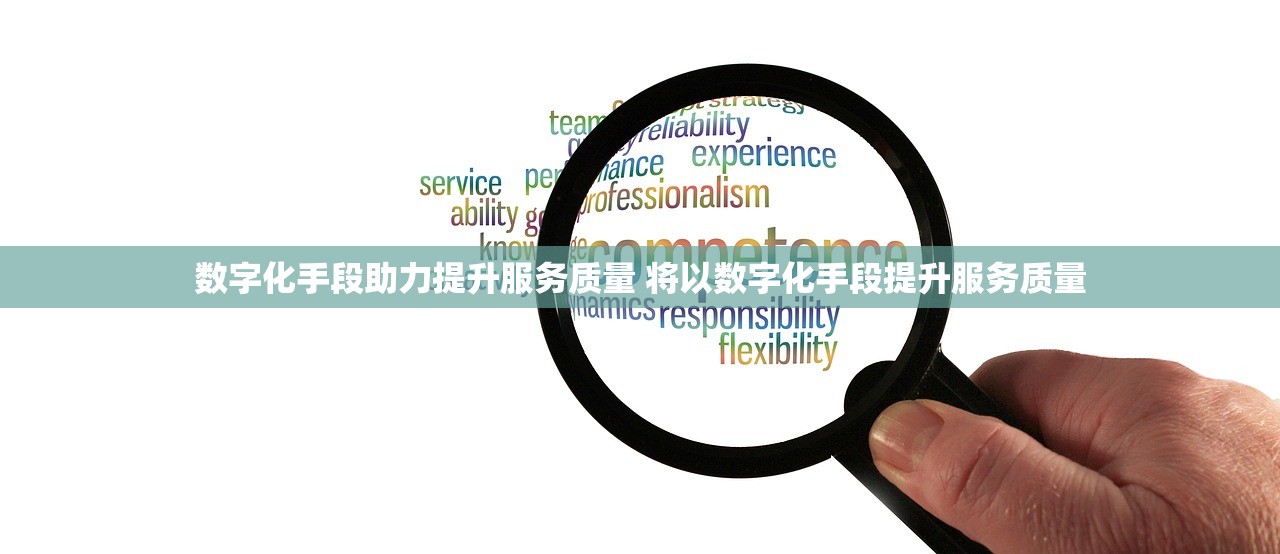 数字化手段助力提升服务质量 将以数字化手段提升服务质量