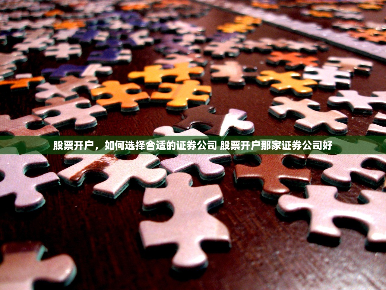 股票开户，如何选择合适的证券公司 股票开户那家证券公司好