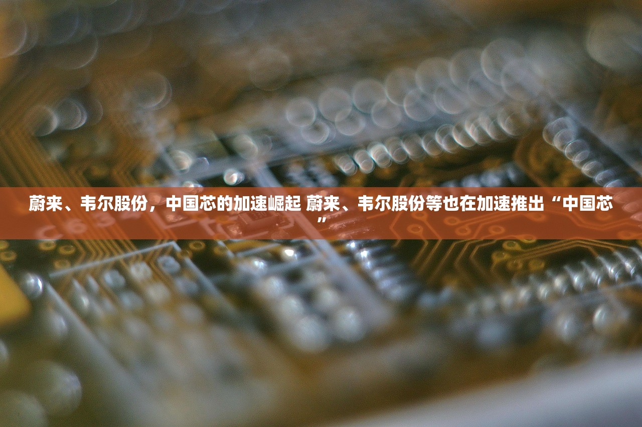 蔚来、韦尔股份，中国芯的加速崛起 蔚来、韦尔股份等也在加速推出“中国芯”