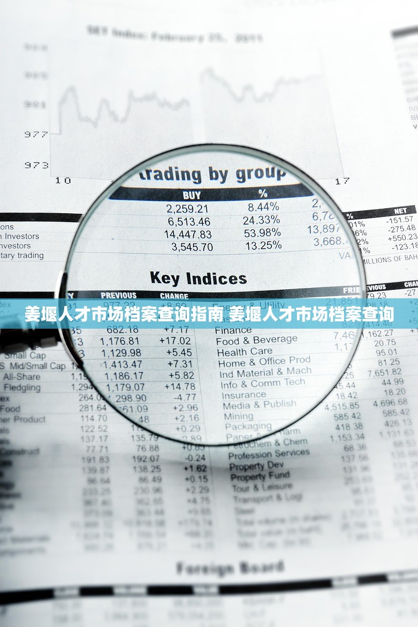 姜堰人才市场档案查询指南 姜堰人才市场档案查询 姜堰人才市场档案查询指南 姜堰人才市场档案查询