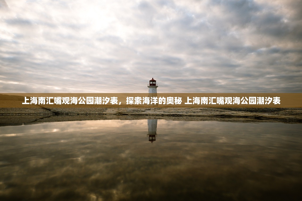 上海南汇嘴观海公园潮汐表，探索海洋的奥秘 上海南汇嘴观海公园潮汐表