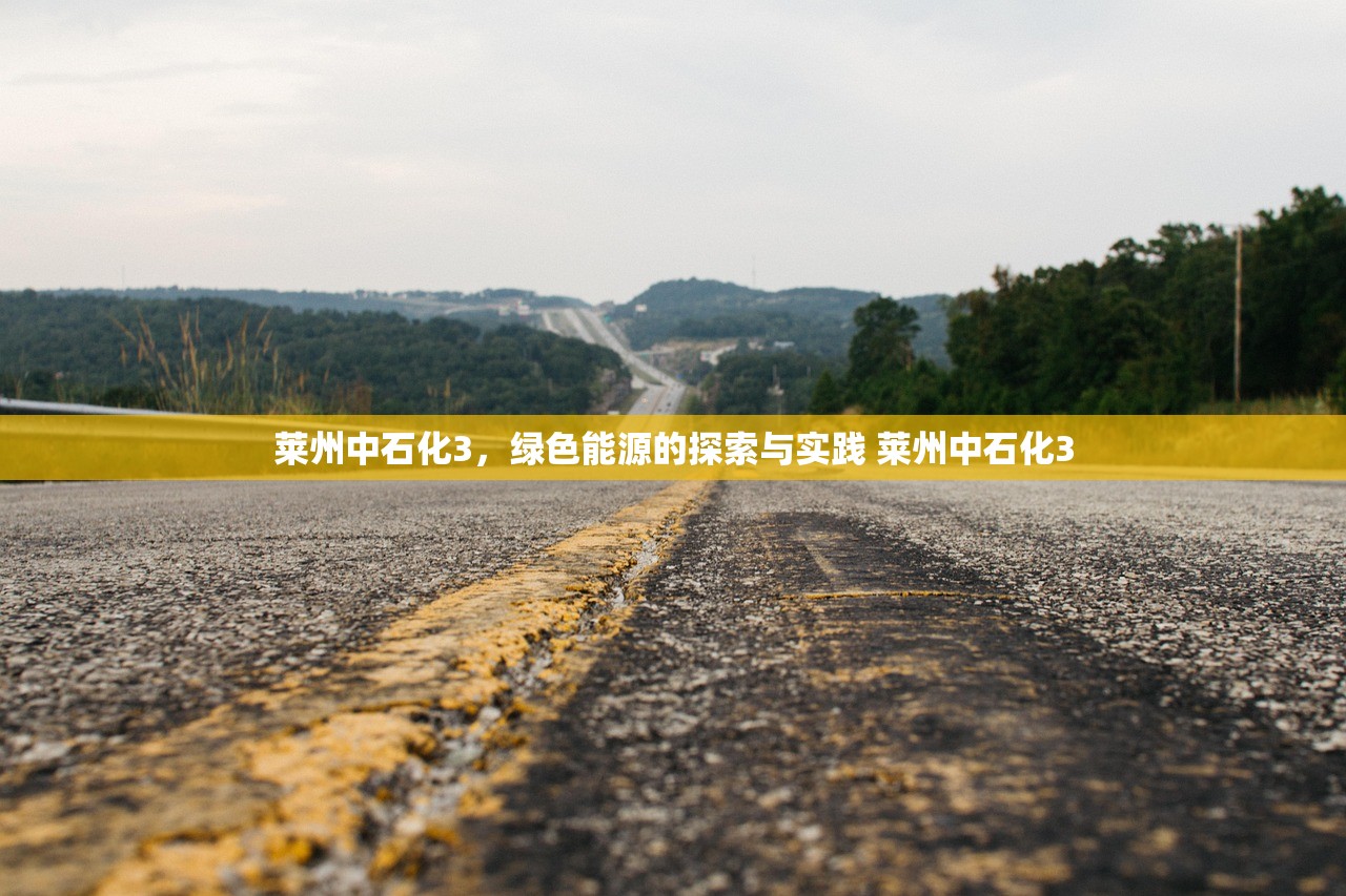 莱州中石化3，绿色能源的探索与实践 莱州中石化3