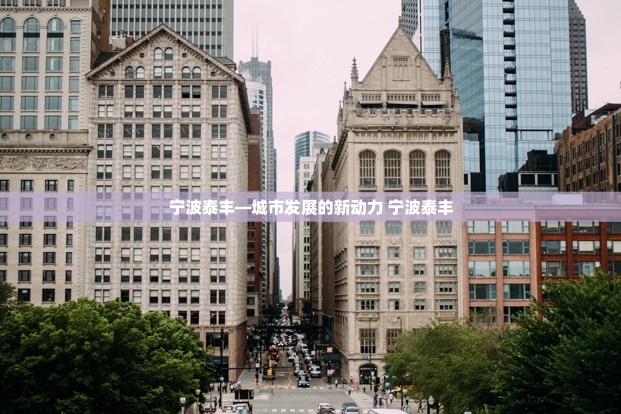 宁波泰丰—城市发展的新动力 宁波泰丰