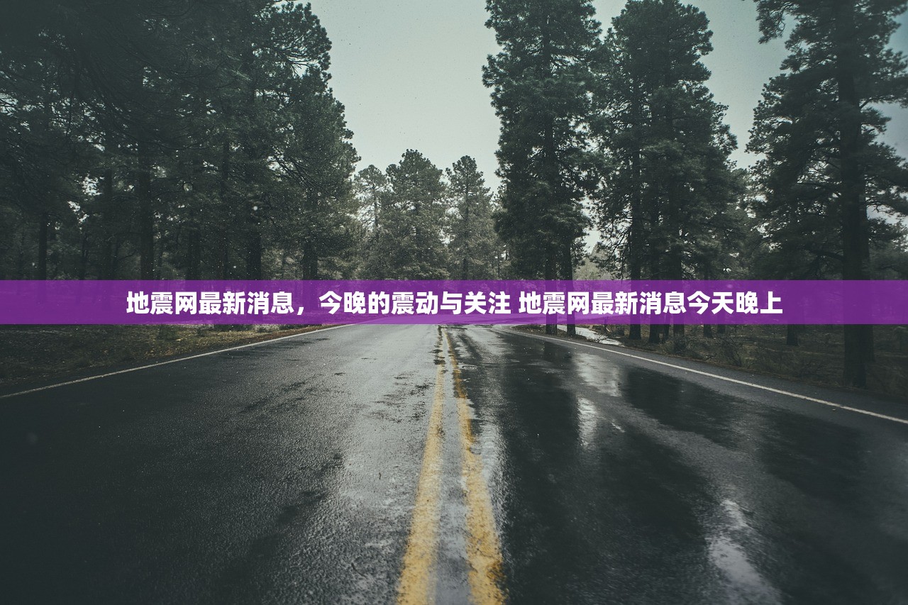 地震网最新消息，今晚的震动与关注 地震网最新消息今天晚上