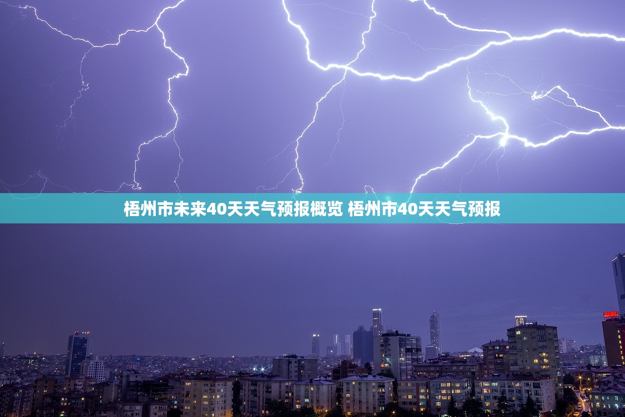 梧州市未来40天天气预报概览 梧州市40天天气预报