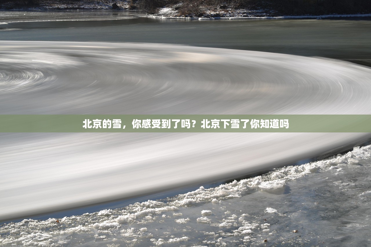 北京的雪，你感受到了吗？北京下雪了你知道吗