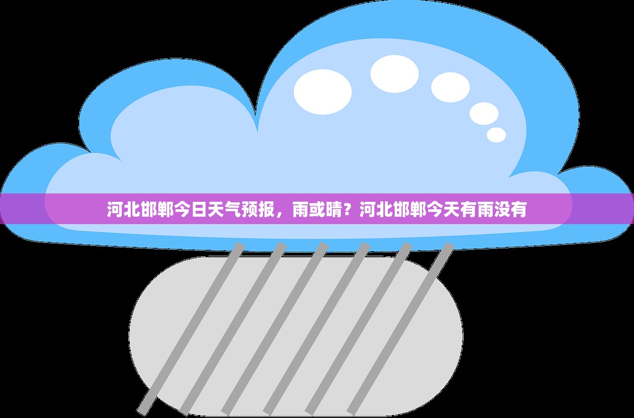 河北邯郸今日天气预报，雨或晴？河北邯郸今天有雨没有