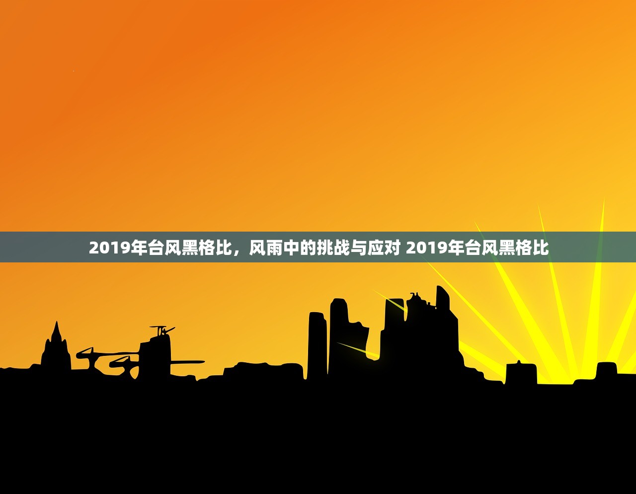 2019年台风黑格比，风雨中的挑战与应对 2019年台风黑格比