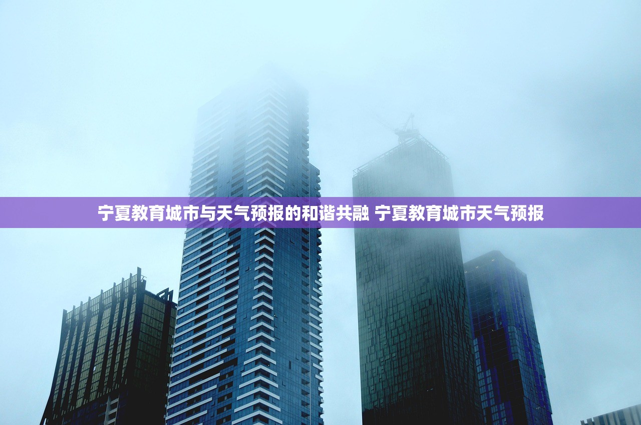 宁夏教育城市与天气预报的和谐共融 宁夏教育城市天气预报