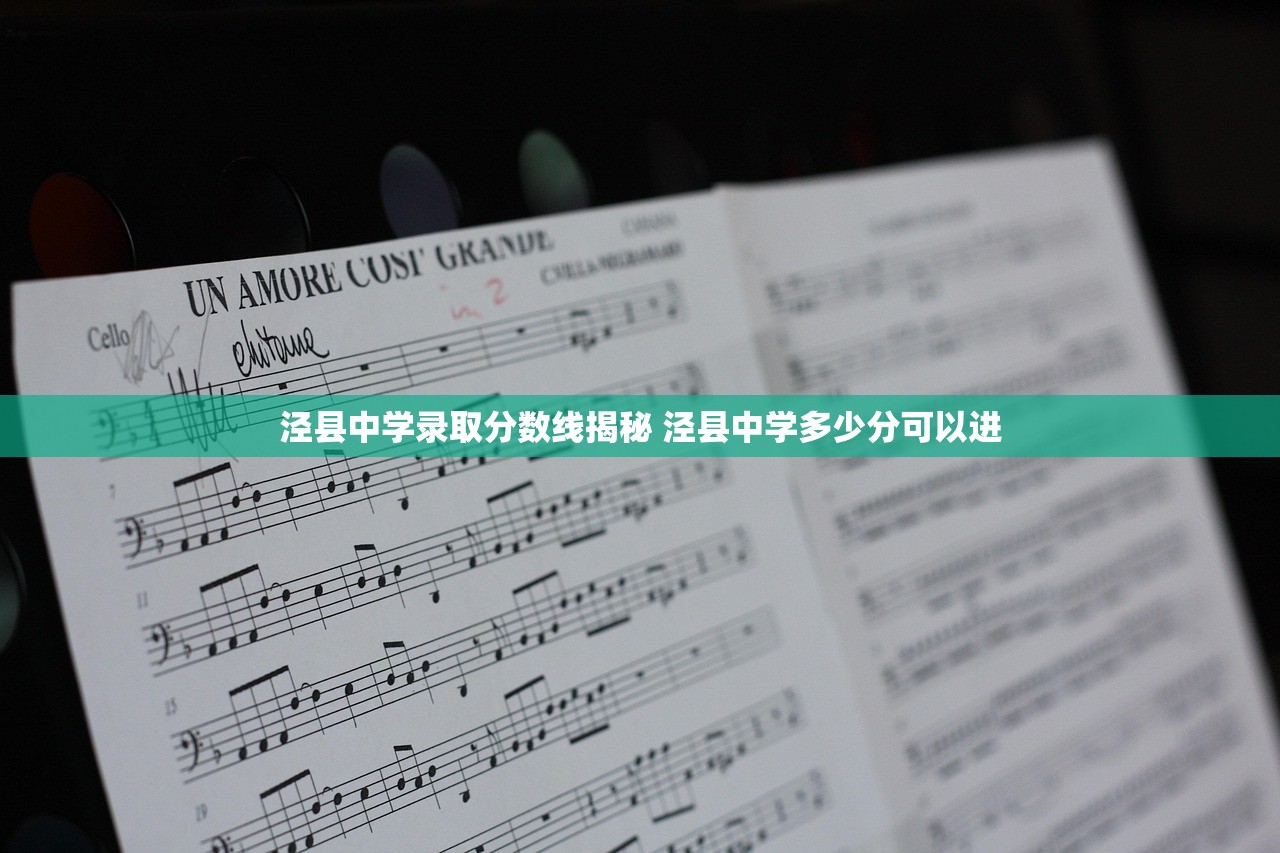 泾县中学录取分数线揭秘 泾县中学多少分可以进