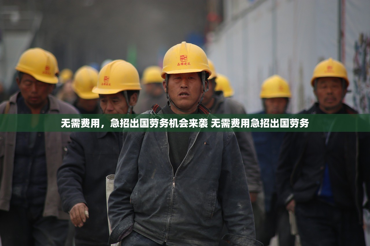 无需费用，急招出国劳务机会来袭 无需费用急招出国劳务