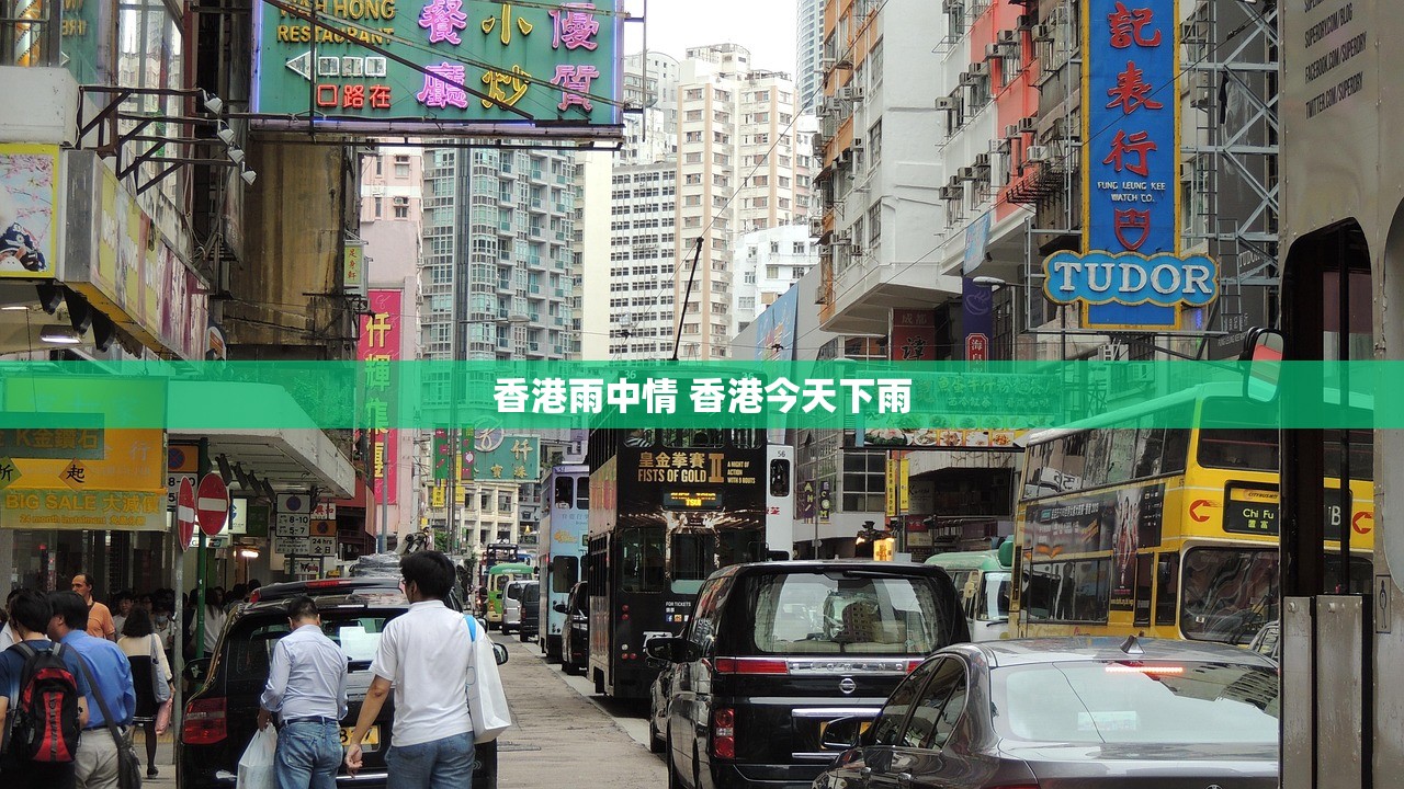 香港雨中情 香港今天下雨
