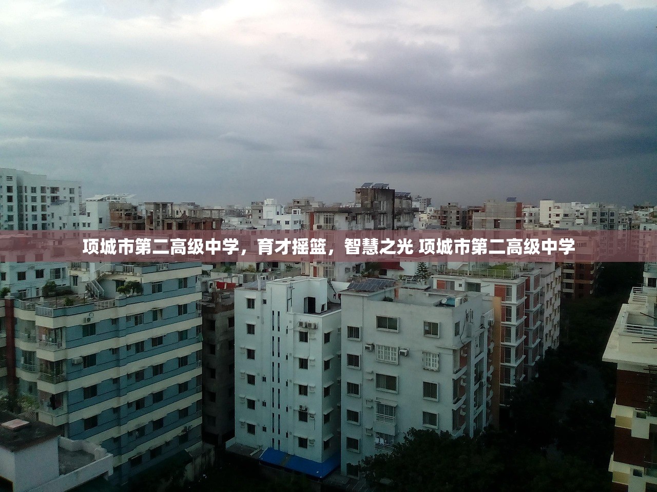 项城市第二高级中学，育才摇篮，智慧之光 项城市第二高级中学
