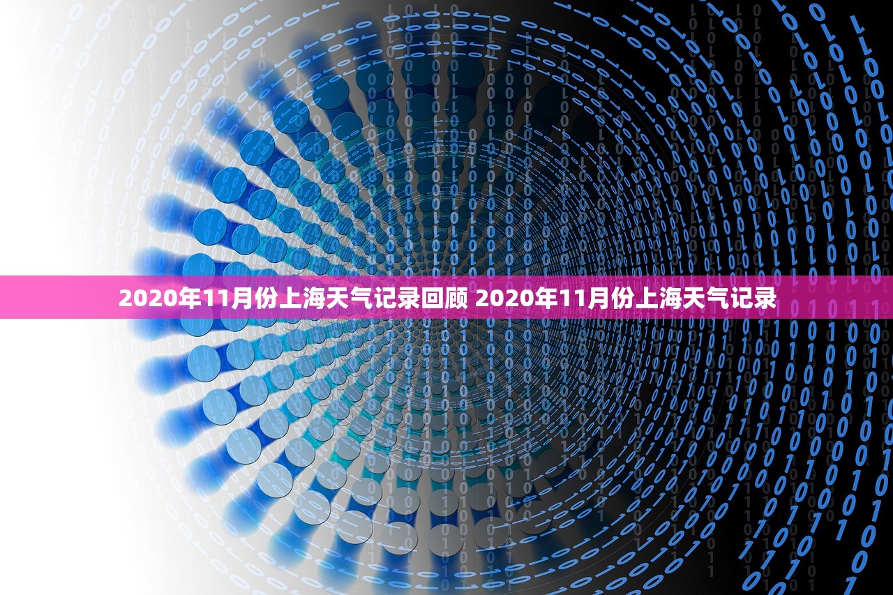 2020年11月份上海天气记录回顾 2020年11月份上海天气记录