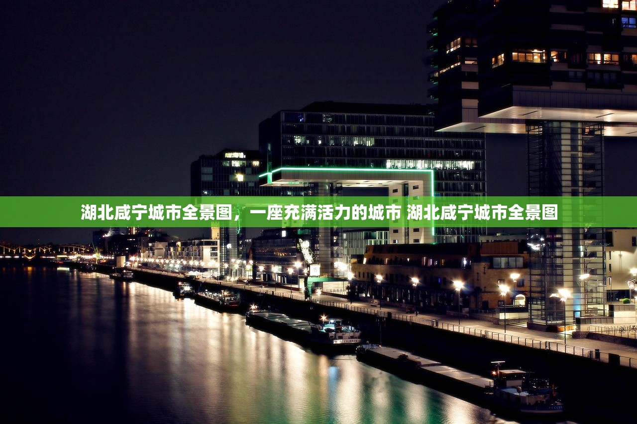 湖北咸宁城市全景图，一座充满活力的城市 湖北咸宁城市全景图