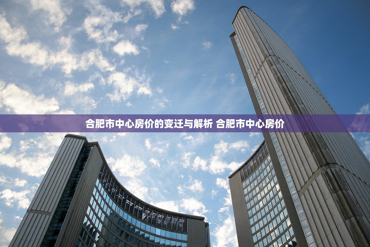 合肥市中心房价的变迁与解析 合肥市中心房价