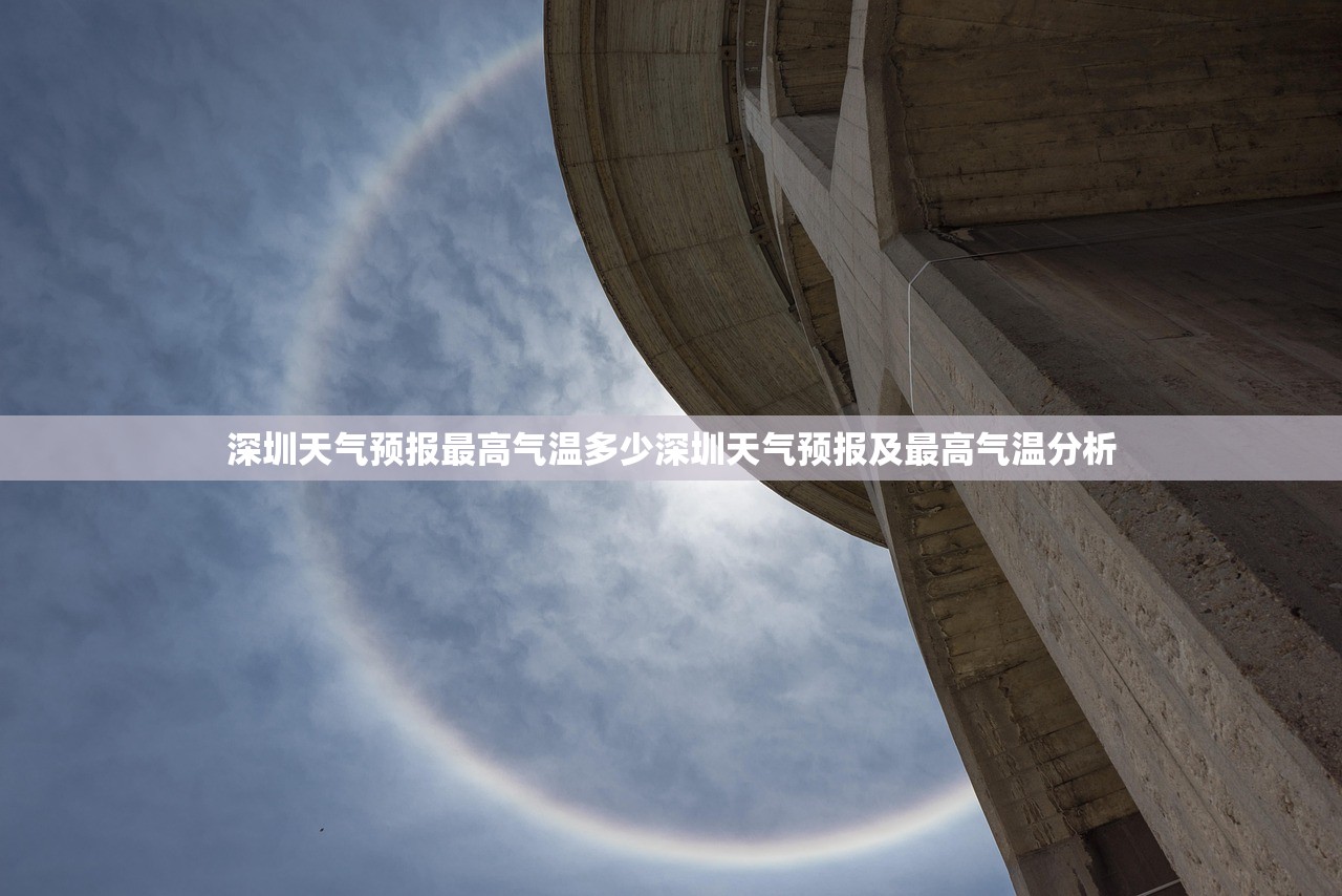 深圳天气预报最高气温多少深圳天气预报及最高气温分析