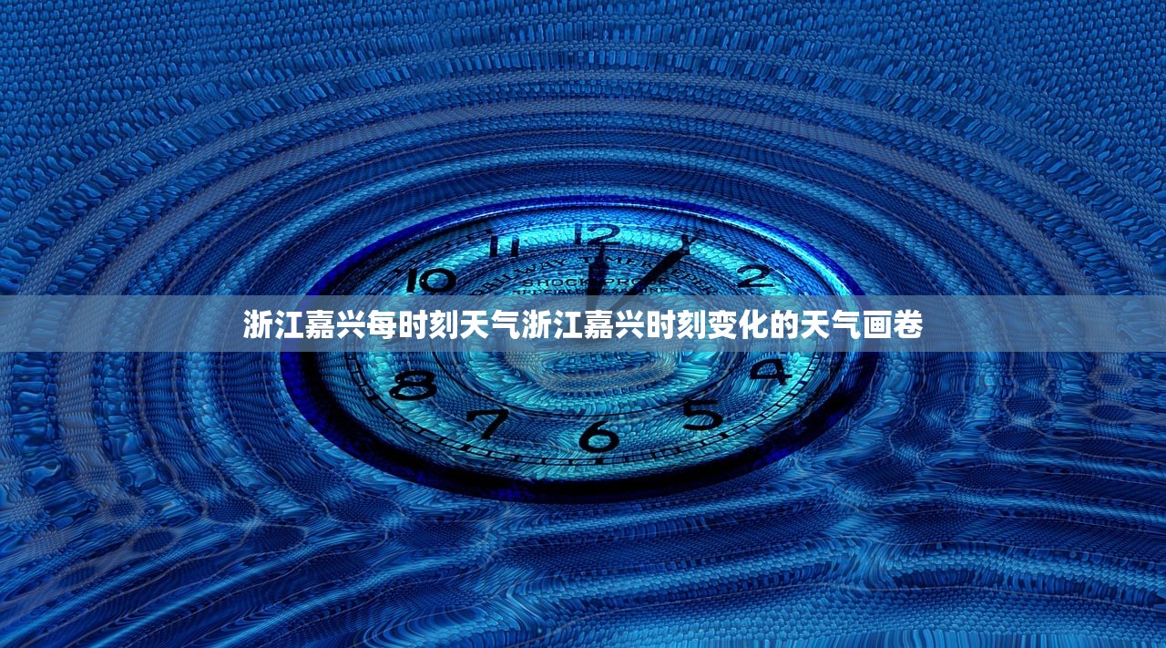 浙江嘉兴每时刻天气浙江嘉兴时刻变化的天气画卷